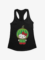 Hello Kitty Five A Day Watermelon Head Girls Tank