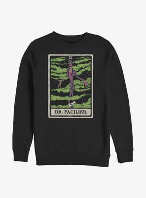 Disney The Princesss And Frog Doctor Facilier Tarot Card Sweatshirt