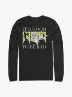 Disney Villains Good To Be Bad Long-Sleeve T-Shirt