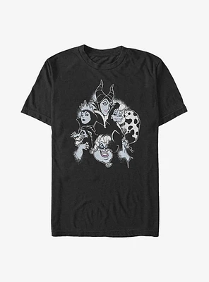Disney Villains Heads T-Shirt