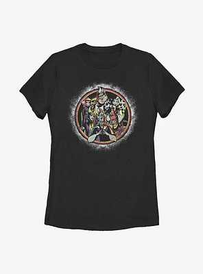Disney Villains Sinister Womens T-Shirt