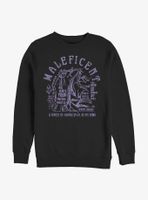 Disney Sleeping Beauty Maleficent Verbiage Sweatshirt