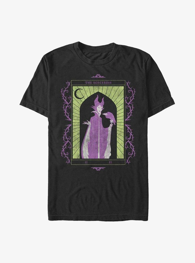 Disney Sleeping Beauty Maleficent Sorceress Tarot T-Shirt
