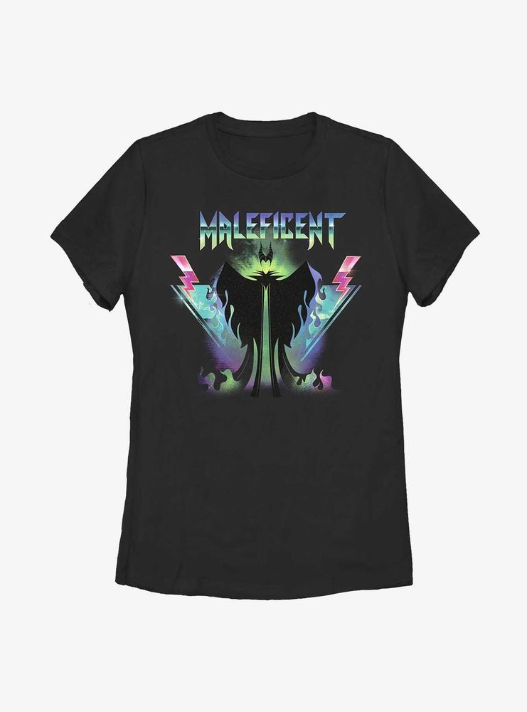 Disney Sleeping Beauty Maleficent Rock Concert Womens T-Shirt