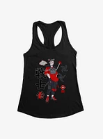 Anime Streetwear Cosplay Girls Tank