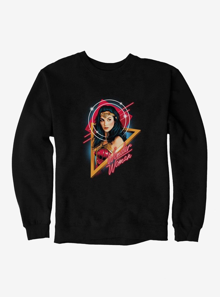Wonder Woman Logo Distressed' Unisex Crewneck Sweatshirt