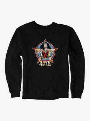 DC Comics Wonder Woman 1984 Save The Day Sweatshirt