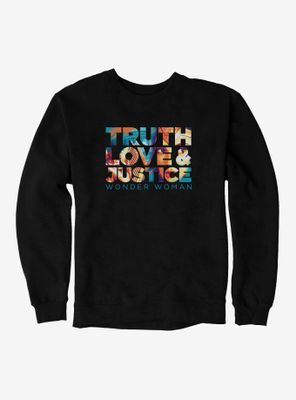 DC Comics Wonder Woman 1984 Truth, Love, & Justice Sweatshirt