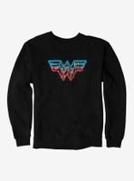DC Comics Wonder Woman 1984 TV Stacked Insignia Sweatshirt