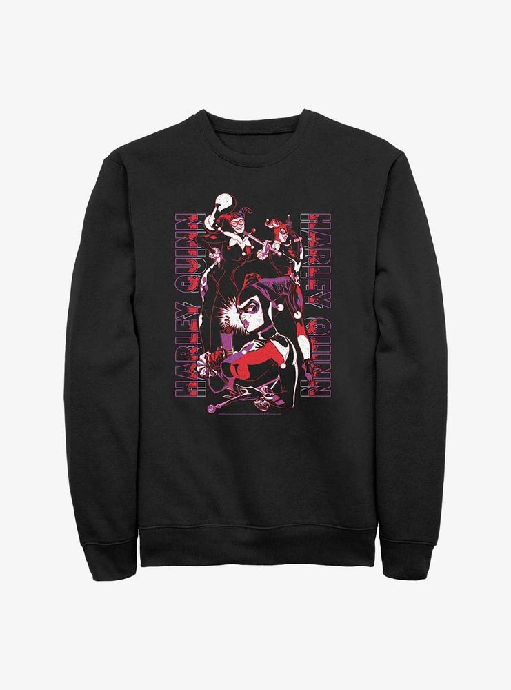 DC Comics Batman Harley Quinn Triple Threat Sweatshirt