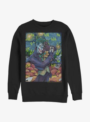 DC Comics Batman Joker Starry Night Sweatshirt