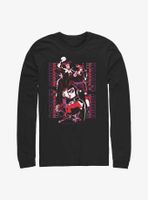 DC Comics Batman Harley Quinn Triple Threat Long-Sleeve T-Shirt