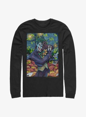DC Comics Batman Joker Starry Night Long-Sleeve T-Shirt