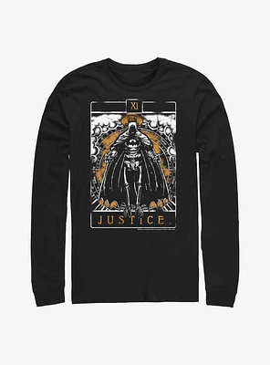 DC Comics Batman Skeleton Justice Tarot Long-Sleeve T-Shirt