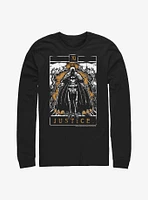 DC Comics Batman Skeleton Justice Tarot Long-Sleeve T-Shirt