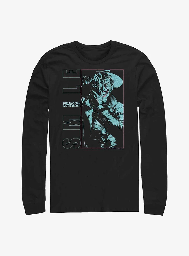DC Comics Batman Smile Joker Long-Sleeve T-Shirt