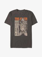 DC Comics Batman Joker Manga Cover T-Shirt