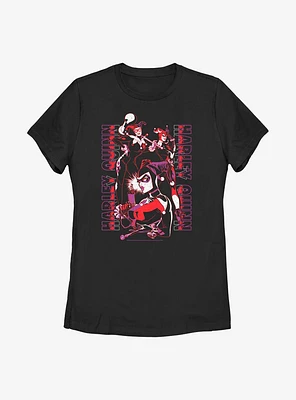DC Comics Batman Harley Quinn Triple Threat Womens T-Shirt