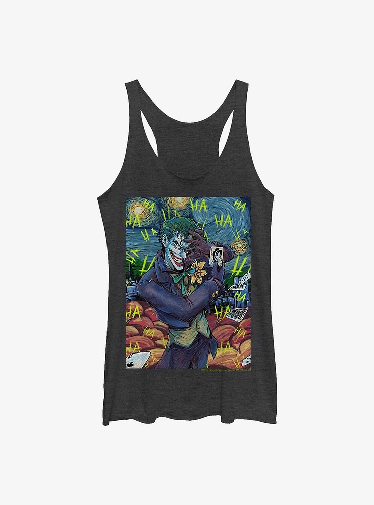 DC Comics Batman Joker Starry Night Womens Tank Top