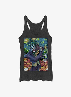 DC Comics Batman Joker Starry Night Womens Tank Top