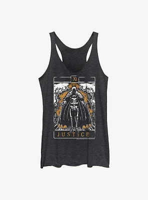DC Comics Batman Skeleton Justice Tarot Womens Tank Top