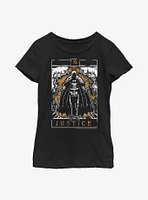 DC Comics Batman Skeleton Justice Tarot Youth Girls T-Shirt