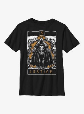DC Comics Batman Skeleton Justice Tarot Youth T-Shirt