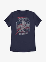 DC Comics Superman Kanji Krypton Fight Womens T-Shirt