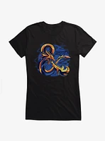 Dungeons & Dragons Gold Ampersand Asian Letters Girls T-Shirt