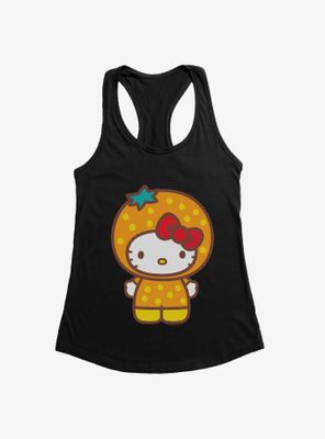 Hello Kitty Five A Day Orange Outfit Womens Tank Top