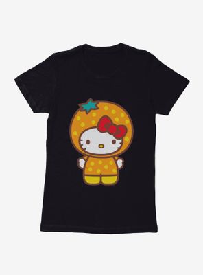 Hello Kitty Five A Day Orange Outfit Womens T-Shirt