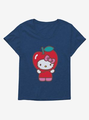 Hello Kitty Five A Day Apple Of My Eye Womens T-Shirt Plus