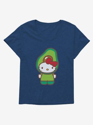 Hello Kitty Five A Day Avocado Womens T-Shirt Plus