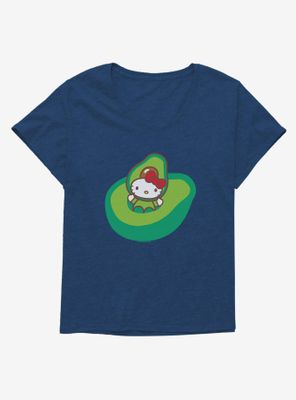 Hello Kitty Five A Day Playing Avocado Womens T-Shirt Plus