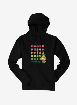 Hello Kitty Five A Day Healthy Logo Hoodie