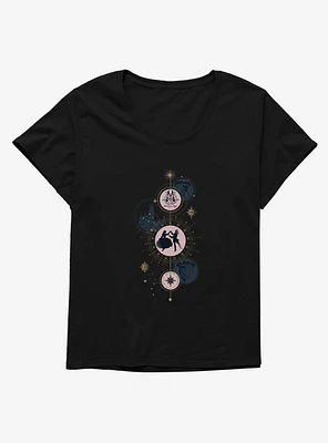 Harry Potter Constellation Dark Girls T-Shirt Plus