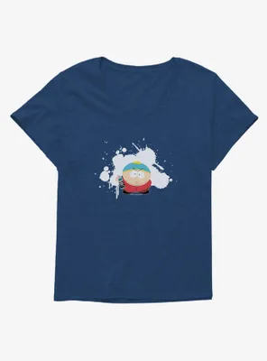 South Park Cartman Spray Paint Womens T-Shirt Plus