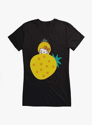 Hello Kitty Five A Day Rising Pineapple Girls T-Shirt