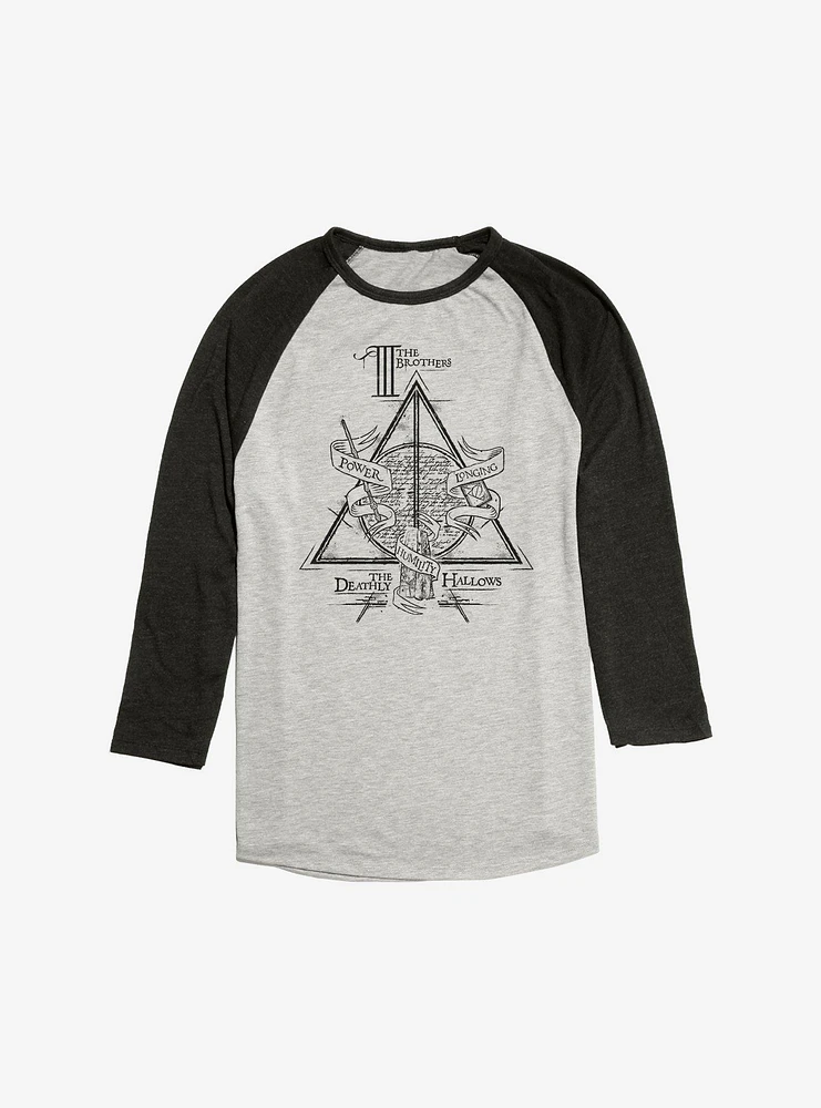 Harry Potter The Three Brothers Triangle Raglan