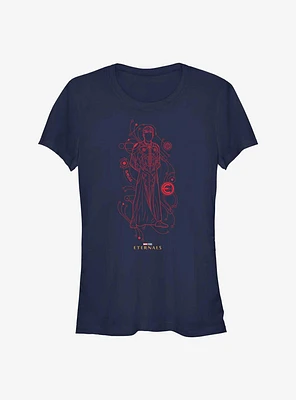 Marvel Eternals Druig Line Art Girls T-Shirt