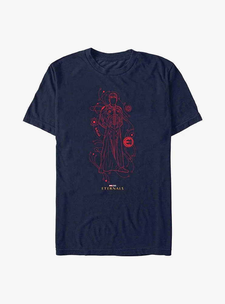 Marvel Eternals Druig Line Art T-Shirt