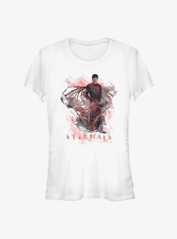 Marvel Eternals Druig Painted Graphic Girls T-Shirt
