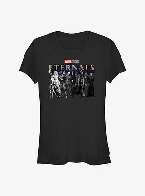 Marvel Eternals Heroes Lineup Girls T-Shirt