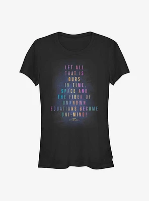 Marvel Eternals Our Oath Girls T-Shirt