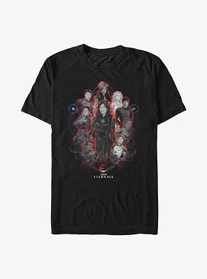 Marvel Eternals Painted Group T-Shirt