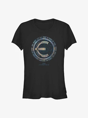 Marvel Eternals Space Fiber Equations Girls T-Shirt