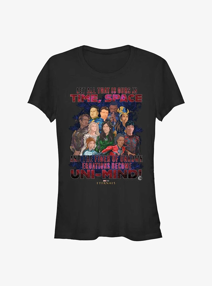 Marvel Eternals Unknown Equations Girls T-Shirt