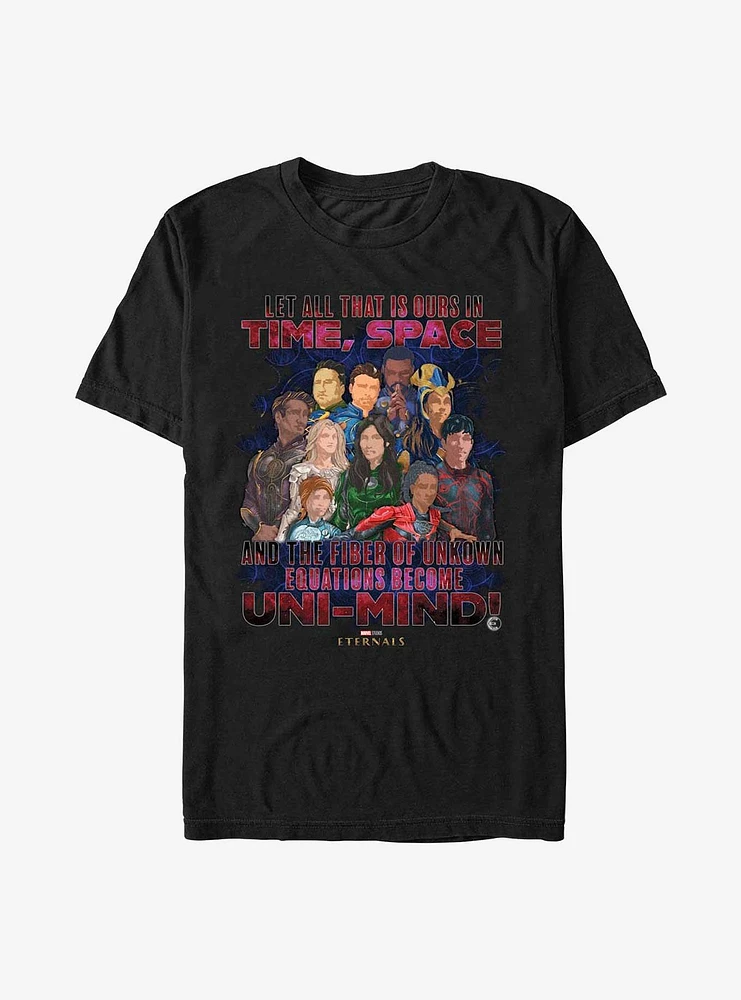 Marvel Eternals Unknown Equations T-Shirt