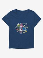 Hello Kitty Sporty Friends Womens T-Shirt Plus