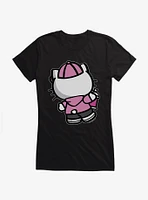 Hello Kitty Pink Back  Girls T-Shirt